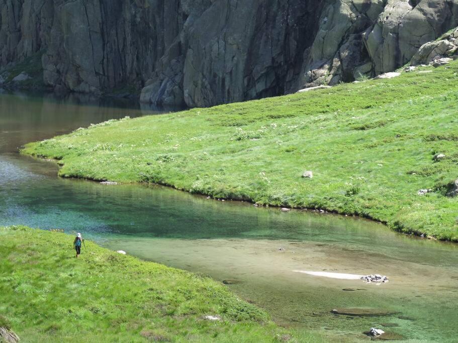 "Le Desman" Confortable T2 A La Montagne Face Aux Thermes Rando, Cure オリュ・レ・バン エクステリア 写真