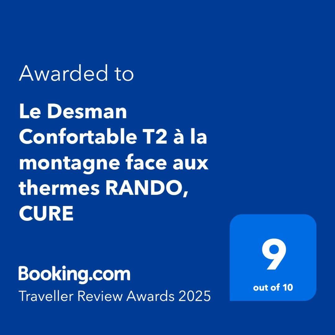"Le Desman" Confortable T2 A La Montagne Face Aux Thermes Rando, Cure オリュ・レ・バン エクステリア 写真